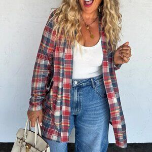 PLAID LOLA CARDIGANS